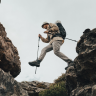 Палка треккинговая NATUREHIKE 7075 AL NH17D017-D 61-135 черный 6975641885139